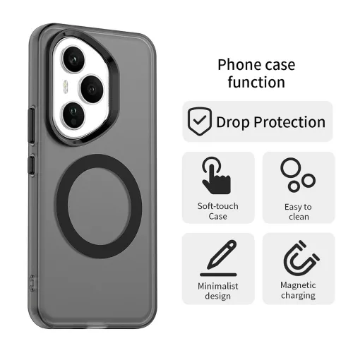 Techsuit - CandyCase MagSafe tok - Honor 400 Pro - Fekete