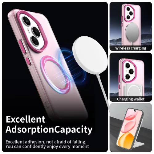 Techsuit - CandyCase MagSafe tok - Honor 400 Pro - Rózsaszín
