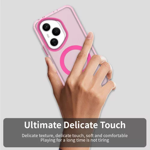 Techsuit - CandyCase MagSafe tok - Honor 400 Pro - Rózsaszín