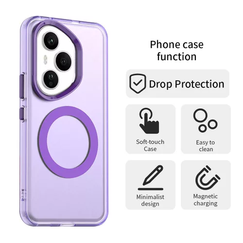 Techsuit - CandyCase MagSafe tok - Honor 400 Pro - Lila