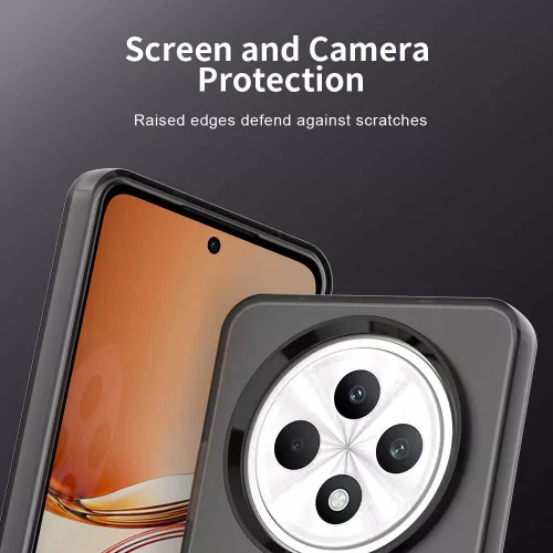 Techsuit - CandyCase MagSafe tok - Oppo Reno 12 F 4G / Reno 12 F 5G / Reno12 FS 4G / Reno12 FS 5G - Fekete