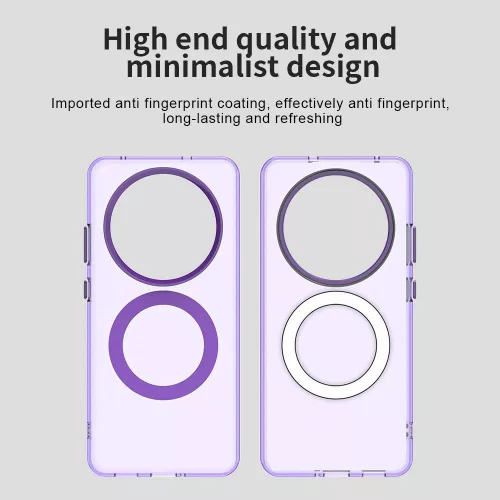 Techsuit - CandyCase MagSafe tok - Oppo Reno 12 F 4G / Reno 12 F 5G / Reno12 FS 4G / Reno12 FS 5G - Lila