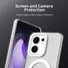 Techsuit - CandyCase MagSafe tok - Oppo Reno 13 F 4G / Reno 13 F 5G / Reno 13 FS 5G - Fehér
