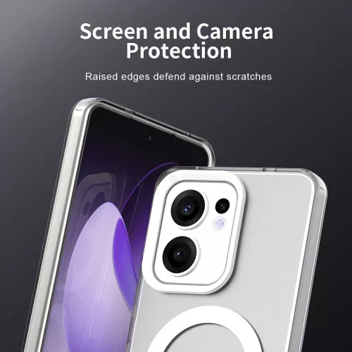 Techsuit - CandyCase MagSafe tok - Oppo Reno 13 F 4G / Reno 13 F 5G / Reno 13 FS 5G - Fehér