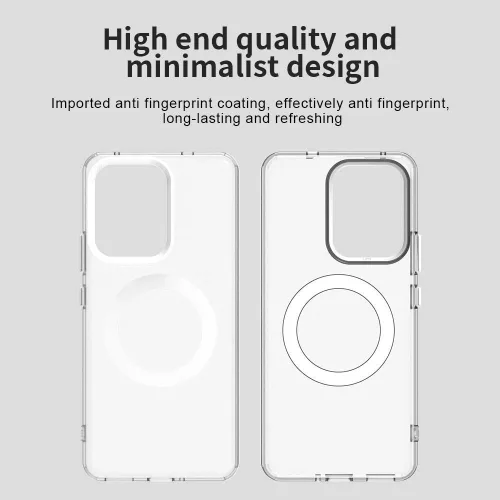 Techsuit - CandyCase MagSafe tok - Oppo Reno 13 F 4G / Reno 13 F 5G / Reno 13 FS 5G - Fehér