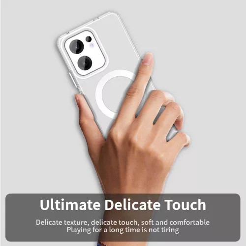 Techsuit - CandyCase MagSafe tok - Oppo Reno 13 F 4G / Reno 13 F 5G / Reno 13 FS 5G - Fehér