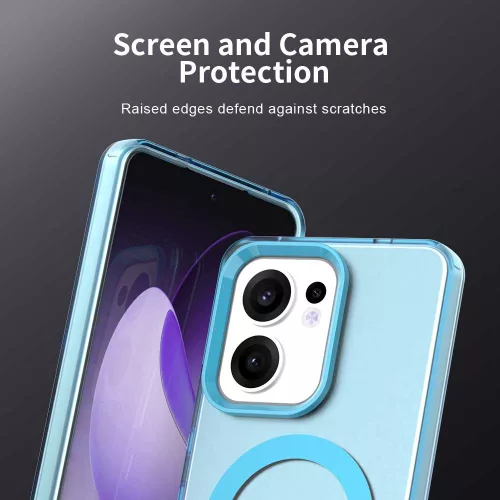 Techsuit - CandyCase MagSafe tok - Oppo Reno 13 F 4G / Reno 13 F 5G / Reno 13 FS 5G - Kék