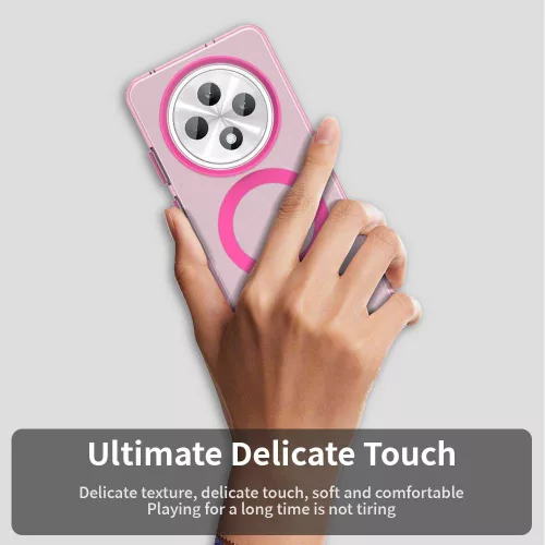 Techsuit - CandyCase MagSafe tok - Oppo A40 4G / A60 5G - Rózsaszín