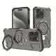 Techsuit - Carbon Shield PRO ütésálló tok - iPhone 15 Pro - Átlátszó fekete