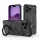 Techsuit - Carbon Shield PRO ütésálló tok - iPhone 17 Pro - Fekete
