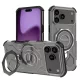Techsuit - Carbon Shield PRO ütésálló tok - iPhone 17 Pro Max - Átlátszó fekete