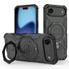 Techsuit - Carbon Shield PRO ütésálló tok - iPhone 17 Air - Fekete