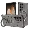 Techsuit - Carbon Shield PRO ütésálló tok - Samsung Galaxy S25 Ultra - Átlátszó fekete