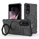 Techsuit - Carbon Shield PRO ütésálló tok - Samsung Galaxy S25 Edge - Fekete