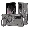 Techsuit - Carbon Shield PRO ütésálló tok - Samsung Galaxy S25 Edge - Átlátszó fekete