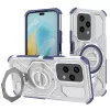 Techsuit - Carbon Shield PRO ütésálló tok - Honor 200 Lite - Kék átlátszó