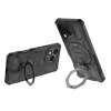 Techsuit - Carbon Shield PRO ütésálló tok - Honor 400 Lite - Fekete