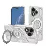 Techsuit - Carbon Shield PRO ütésálló tok - Honor 400 Lite - Fehér Átlátszó