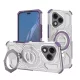 Techsuit - Carbon Shield PRO ütésálló tok - Honor 400 Lite - Lila átlátszó