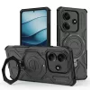 Techsuit - Carbon Shield PRO ütésálló tok - Xiaomi Redmi Note 14 5G - Fekete