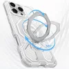 Techsuit - Carbon Shield PRO ütésálló tok - Xiaomi Redmi Note 14 Pro 5G / Poco X7 - Rózsaszín átlátszó