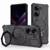 Techsuit - Carbon Shield PRO ütésálló tok - Xiaomi Poco X7 Pro - Fekete
