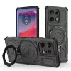 Techsuit - Carbon Shield PRO ütésálló tok - Motorola Edge 50 Pro - Fekete