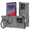 Techsuit - Carbon Shield PRO ütésálló tok - Motorola Edge 50 Pro - Átlátszó fekete