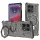 Techsuit - Carbon Shield PRO ütésálló tok - Motorola Edge 50 Pro - Átlátszó fekete