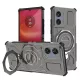 Techsuit - Carbon Shield PRO ütésálló tok - Motorola Edge 50 Fusion - Átlátszó fekete