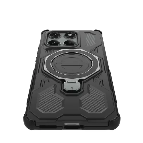 Techsuit - Carbon Shield PRO ütésálló tok - Motorola Edge 60 / Edge 60 Fusion - Fekete