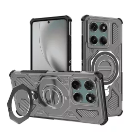   Techsuit - Carbon Shield PRO ütésálló tok - Motorola Edge 60 Pro - Átlátszó fekete