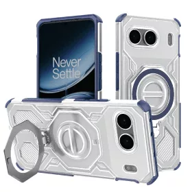   Techsuit - Carbon Shield PRO ütésálló tok - OnePlus Nord 4 - Kék átlátszó