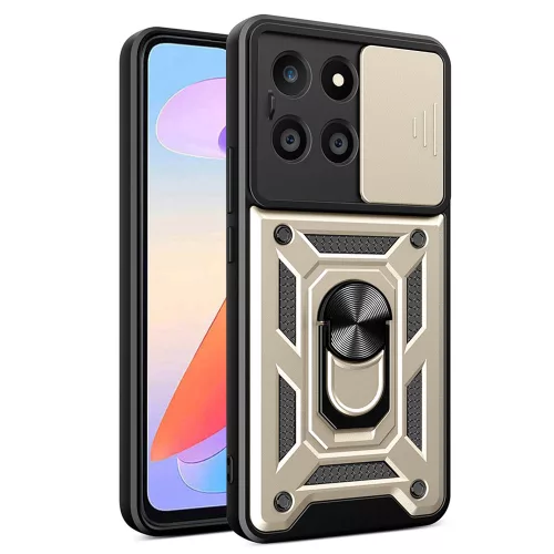 Techsuit - CamShield ütésálló tok - Honor X6a - Arany