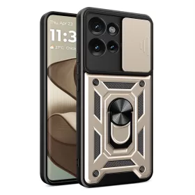   Techsuit - CamShield ütésálló tok - Motorola Edge 50 Fusion - Arany