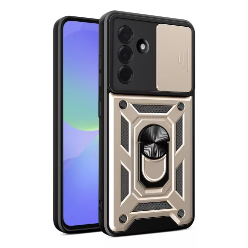 Techsuit - CamShield ütésálló tok - Samsung Galaxy A36 5G - Arany