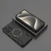 Techsuit - ArmorMag ütésálló tok - iPhone 15 Pro - Fekete
