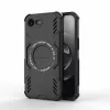 Techsuit - ArmorMag ütésálló tok - iPhone 16e / iPhone 17e - Fekete