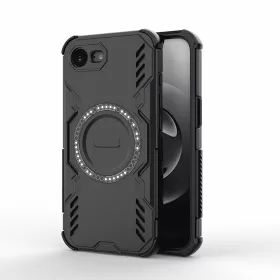   Techsuit - ArmorMag ütésálló tok - iPhone 16e / iPhone 17e - Fekete