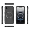 Techsuit - ArmorMag ütésálló tok - iPhone 16e / iPhone 17e - Fekete