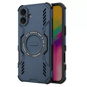 Techsuit - ArmorMag ütésálló tok - iPhone 16 Plus - Kék