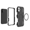 Techsuit - ArmorMag ütésálló tok - iPhone 16 Plus - Kék