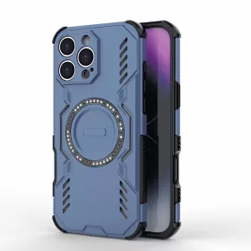 Techsuit - ArmorMag ütésálló tok - iPhone 16 Pro - Kék