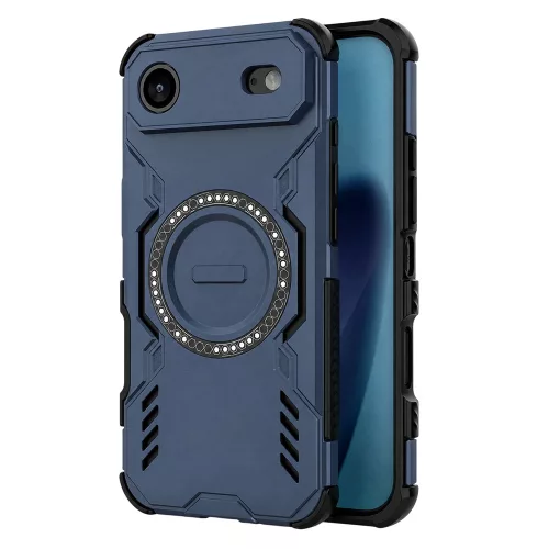Techsuit - ArmorMag ütésálló tok - iPhone 17 Air - Kék