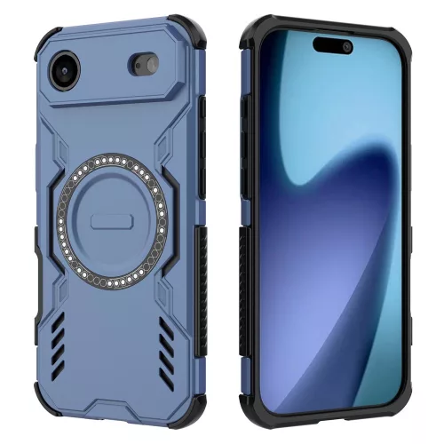 Techsuit - ArmorMag ütésálló tok - iPhone 17 Air - Kék