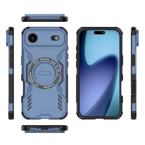 Techsuit - ArmorMag ütésálló tok - iPhone 17 Air - Kék