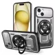 Techsuit - RuggedCam ütésálló tok - iPhone 15 Plus - Szürke