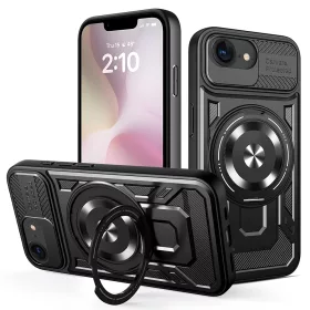 Techsuit - RuggedCam - iPhone 16e / iPhone 17e - Black