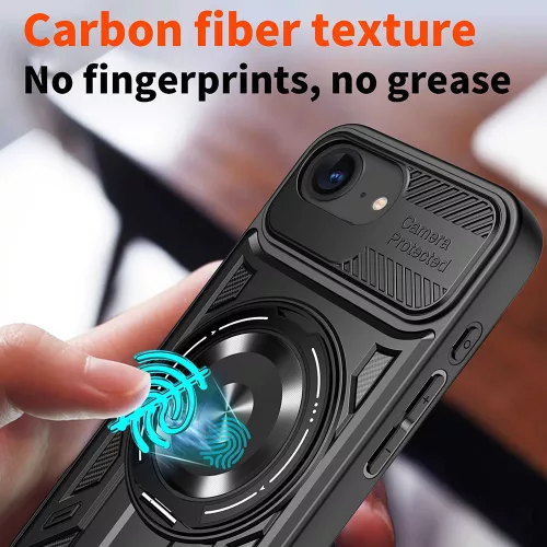 Techsuit - RuggedCam - iPhone 16e / iPhone 17e - Black