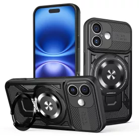 Techsuit - RuggedCam - iPhone 16 Plus - Black